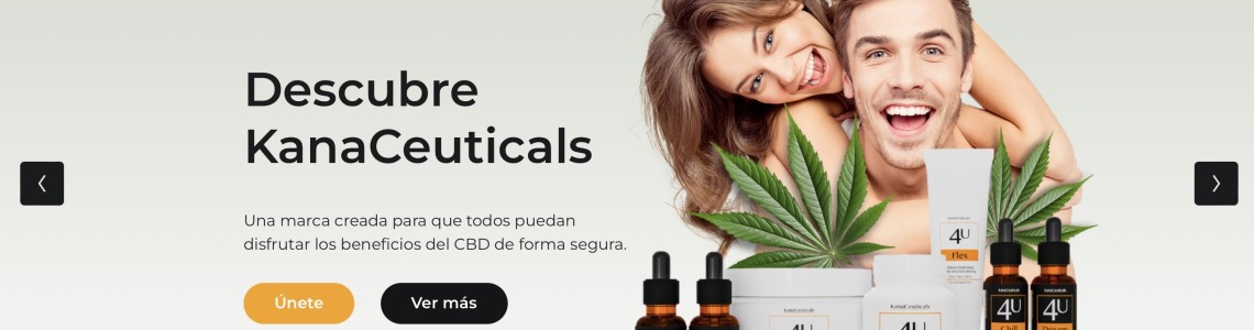 El sitio web de KanaCeuticals: un centro holístico para entusiastas, emprendedores e inversionistas de CBD